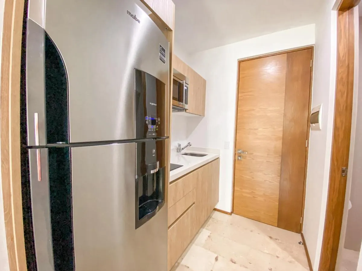 Excellent Location Studio With Roof Gym Beach At 300M Плая-дель-Кармен Апартаменты