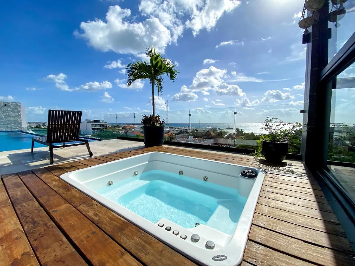 Apartmán Excellent Location Studio With Roof Gym Beach At 300M Playa del Carmen