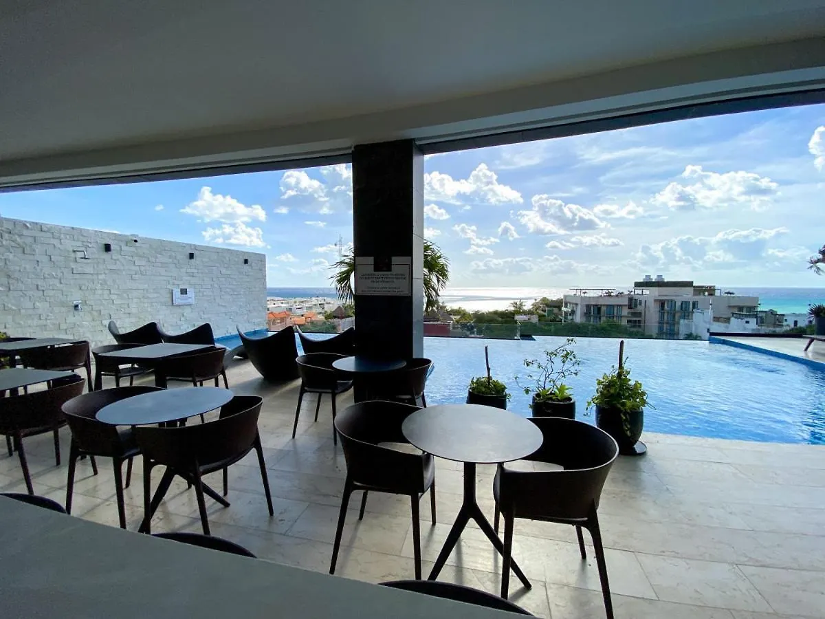 Excellent Location Studio With Roof Gym Beach At 300M Playa del Carmen Apartmán